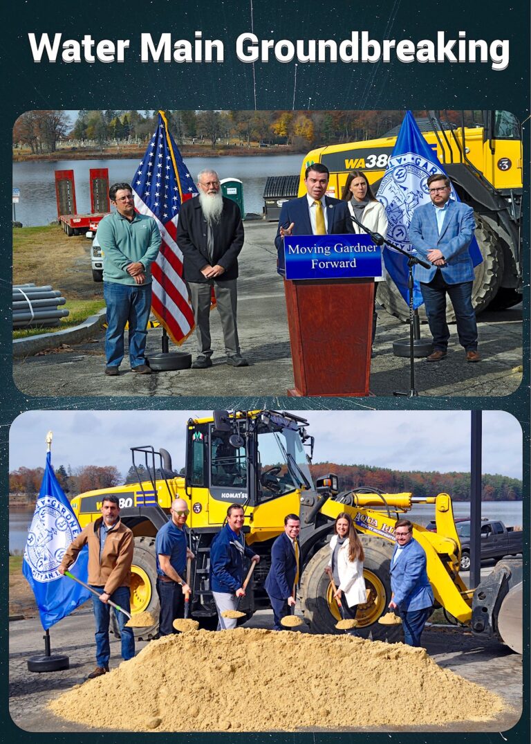Water Main Groundbreaking